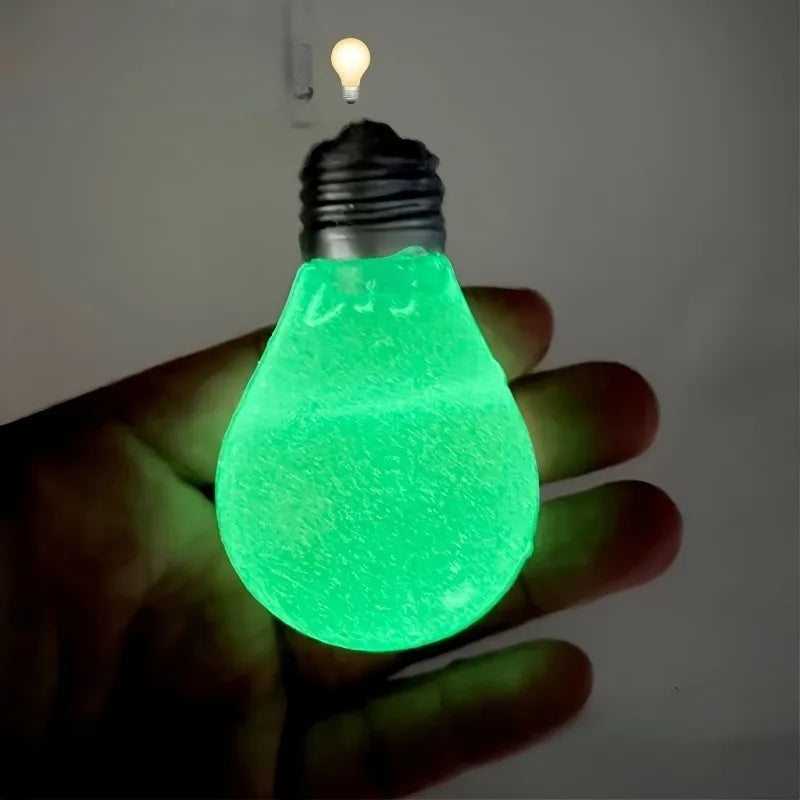 IronPulse X Squishy Light Bulb Maltose Luminous Squeeze Toy